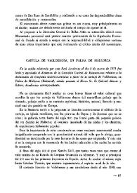 Cartuja de Valldemosa, en Palma de Mallorca / Gabriel Alomar y Esteve | Biblioteca Virtual Miguel de Cervantes