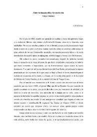 Entre la imaginación y la convicción / Sergio Ramírez | Biblioteca Virtual Miguel de Cervantes