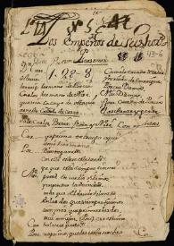 Los empeños de seis horas / [de Don Pedro Calderon] | Biblioteca Virtual Miguel de Cervantes
