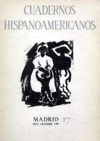 Cuadernos Hispanoamericanos. Núm. 17, septiembre-octubre 1950 | Biblioteca Virtual Miguel de Cervantes