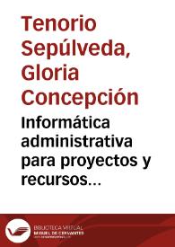Informática administrativa para proyectos y recursos m-learning que contribuyen al uso académico | Biblioteca Virtual Miguel de Cervantes