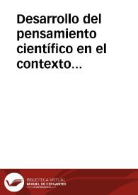 Desarrollo del pensamiento científico en el contexto de la lectoescritura. “El tren de las vocales” | Biblioteca Virtual Miguel de Cervantes