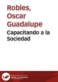 Capacitando a la Sociedad | Biblioteca Virtual Miguel de Cervantes