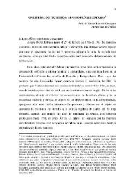Un liberal de izquierda. Álvaro Flórez Estrada / Joaquín Varela Suanzes-Carpegna | Biblioteca Virtual Miguel de Cervantes