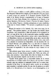 Recepción del Pintor Señor Palencia | Biblioteca Virtual Miguel de Cervantes