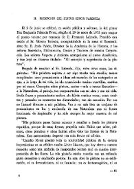 Recepción del Pintor Señor Palencia | Biblioteca Virtual Miguel de Cervantes
