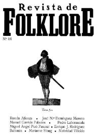 Revista de Folklore. Tomo 16a. Núm. 181, 1996 | Biblioteca Virtual Miguel de Cervantes
