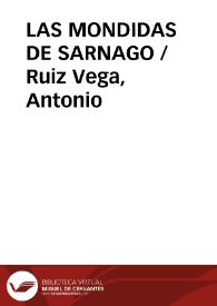 LAS MONDIDAS DE SARNAGO / Ruiz Vega, Antonio | Biblioteca Virtual Miguel de Cervantes