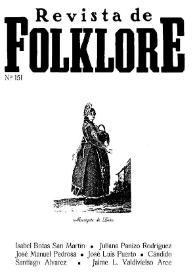 Revista de Folklore. Tomo 13b. Núm. 151, 1993 | Biblioteca Virtual Miguel de Cervantes