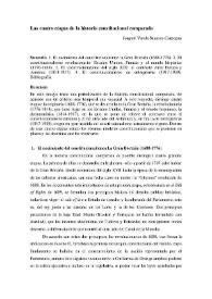Las cuatro etapas de la historia constitucional comparada / Joaquín Varela Suanzes-Carpegna | Biblioteca Virtual Miguel de Cervantes