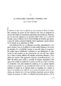 Mi inolvidable compañero Gutiérrez Soto / por el Conde de Yebes | Biblioteca Virtual Miguel de Cervantes