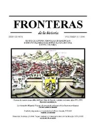 Fronteras de la Historia. Vol- 11, núm. 11, 2006 | Biblioteca Virtual Miguel de Cervantes