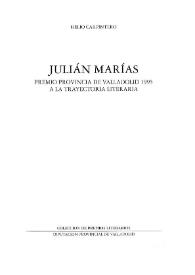Julián Marías : Premio Provincia de Valladolid 1995 a la trayectoria literaria [Fragmento] / Helio Carpintero | Biblioteca Virtual Miguel de Cervantes