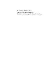 El arpa de David / Antonio Mira de Amescua ; ed. Concepción García Sánchez | Biblioteca Virtual Miguel de Cervantes