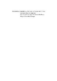 Próspera fortuna de don Álvaro de Luna / Antonio Mira de Amescua ; ed. Concepción García Sánchez y Miguel González Dengra | Biblioteca Virtual Miguel de Cervantes