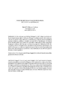 Pasiones fundacionales e inefables: en torno a san Pelagio / Rafael M. Mérida Jiménez | Biblioteca Virtual Miguel de Cervantes
