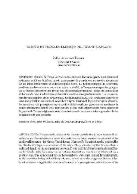 El mito de Troya en el espejo de "Tirant lo Blanc" / Rafael Alemany Ferrer | Biblioteca Virtual Miguel de Cervantes