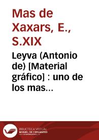 Leyva (Antonio de) [Material gráfico] : uno de los mas insignes capitanes de Carlos V | Biblioteca Virtual Miguel de Cervantes