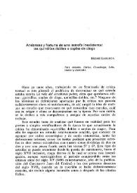 Andanzas y fortuna de una estrofa inexistente: las quintillas dobles o coplas de ciego / Nieves Baranda | Biblioteca Virtual Miguel de Cervantes