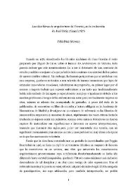 "Los diez libros de arquitectura" de Vitruvio, en la traducción de José Ortiz y Sanz (1787) / Félix Díaz Moreno | Biblioteca Virtual Miguel de Cervantes