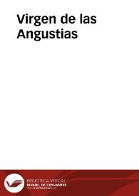 Virgen de las Angustias | Biblioteca Virtual Miguel de Cervantes