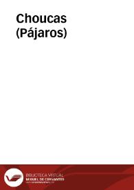 Choucas (Pájaros) | Biblioteca Virtual Miguel de Cervantes