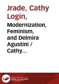 Modernization, Feminism, and Delmira Agustini / Cathy L. Jrade | Biblioteca Virtual Miguel de Cervantes