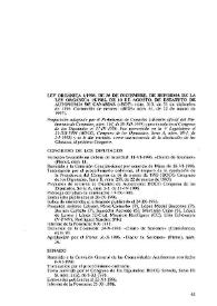 Estatuto de autonomía de Canarias (1996) | Biblioteca Virtual Miguel de Cervantes