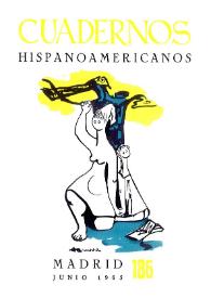 Cuadernos Hispanoamericanos. Núm. 186, junio 1965 | Biblioteca Virtual Miguel de Cervantes
