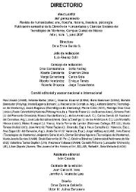 En-claves del pensamiento. Año I, núm. 1, junio 2007 | Biblioteca Virtual Miguel de Cervantes