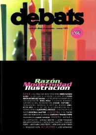 Debats. Núm. 66, verano 1999 | Biblioteca Virtual Miguel de Cervantes