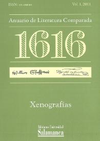 1616 : Anuario de la Sociedad Española de Literatura General y Comparada. Anuario, Vol. I, 2011 | Biblioteca Virtual Miguel de Cervantes