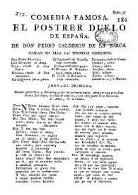 El postrer duelo de España | Biblioteca Virtual Miguel de Cervantes