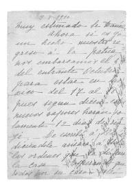 [Carta de Sofía Romero Rubio de Elizaga desde París a Enrique Danel. París, 9 de agosto de 1910] | Biblioteca Virtual Miguel de Cervantes