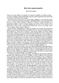 Rizal. Breve esquema biográfico / Pedro Ortiz Armengol | Biblioteca Virtual Miguel de Cervantes