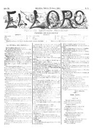 El Loro : periódico ilustrado joco-serio. Núm. 3, 22 de enero de 1881 | Biblioteca Virtual Miguel de Cervantes