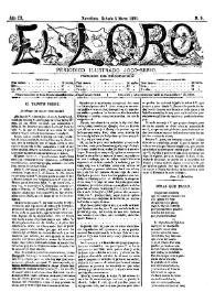 El Loro : periódico ilustrado joco-serio. Núm. 9, 5 de marzo de 1881 | Biblioteca Virtual Miguel de Cervantes