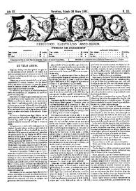El Loro : periódico ilustrado joco-serio. Núm. 12, 26 de marzo de 1881 | Biblioteca Virtual Miguel de Cervantes