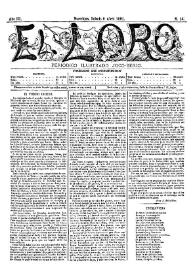El Loro : periódico ilustrado joco-serio. Núm. 14, 9 de abril de 1881 | Biblioteca Virtual Miguel de Cervantes