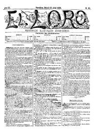 El Loro : periódico ilustrado joco-serio. Núm. 16, 23 de abril de 1881 | Biblioteca Virtual Miguel de Cervantes