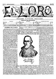 El Loro : periódico ilustrado joco-serio. Núm. 21, 25 de mayo de 1881 | Biblioteca Virtual Miguel de Cervantes