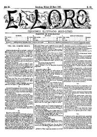 El Loro : periódico ilustrado joco-serio. Núm. 22, 28 de mayo de 1881 | Biblioteca Virtual Miguel de Cervantes