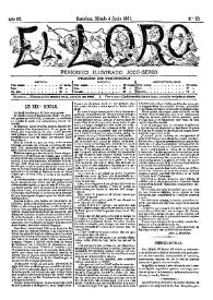 El Loro : periódico ilustrado joco-serio. Núm. 23, 4 de junio de 1881 | Biblioteca Virtual Miguel de Cervantes