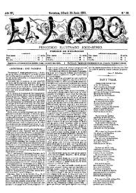 El Loro : periódico ilustrado joco-serio. Núm. 26, 25 de junio de 1881 | Biblioteca Virtual Miguel de Cervantes