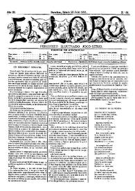 El Loro : periódico ilustrado joco-serio. Núm. 30, 23 de julio de 1881 | Biblioteca Virtual Miguel de Cervantes