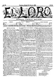 El Loro : periódico ilustrado joco-serio. Núm. 39, 24 de septiembre de 1881 | Biblioteca Virtual Miguel de Cervantes