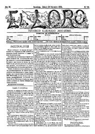 El Loro : periódico ilustrado joco-serio. Núm. 52, 24 de diciembre de 1881 | Biblioteca Virtual Miguel de Cervantes