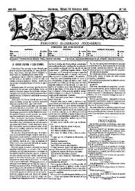 El Loro : periódico ilustrado joco-serio. Núm. 53, 31 de diciembre de 1881 | Biblioteca Virtual Miguel de Cervantes
