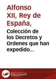 Colección de los Decretos y Ordenes que han expedido las Cortes generales y extraordinarias... / mandada publicar de orden de las mismas | Biblioteca Virtual Miguel de Cervantes