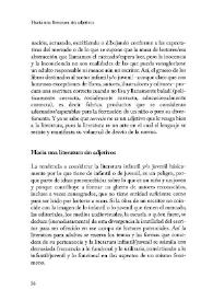 Hacia una literatura sin adjetivos [Fragmentos] / María Teresa Andruetto | Biblioteca Virtual Miguel de Cervantes